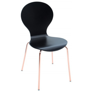 Židle FORM BLACK COPPER Nábytek | Jídelní prostory | Jídelní židle