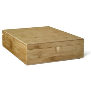 Bambusová krabička na čaj s 9 přihrádkami Bredemeijer