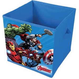 ELI Koš na hračky Avengers / úložný koš Avengers 28x28x28cm