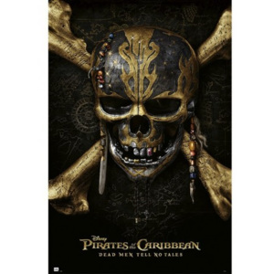 Plakát, Obraz - Piráti z Karibiku - Skull, (61 x 91,5 cm)