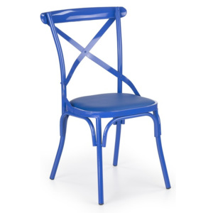 Mobler K216 židle modrá