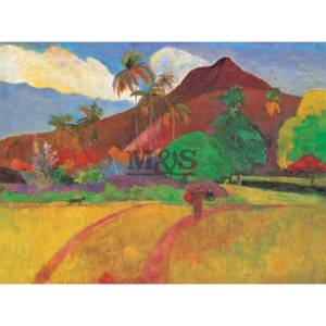 Obraz, Reprodukce - Gauguin - paesaggio Tahitiano, (80 x 60 cm)