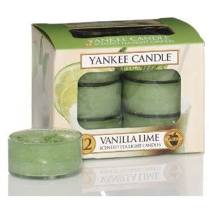 Yankee Candle vonné čajové svíčky Vanilla Lime