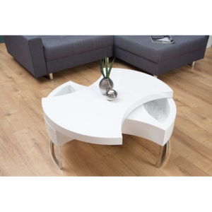 Konfereční stolek TOURNE WHITE Nábytek | Obývací pokoj | Konferenční stolky | Konferenční stolky všechny