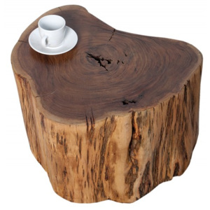 Odkládací stolek LUCCA 30 cm z masivního akáciového dřeva