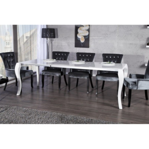Jídelní stůl BAROCCO LONG 170-230-WHITE rozkládací Nábytek | Jídelní prostory | Jídelní stoly | Všechny jídelní stoly