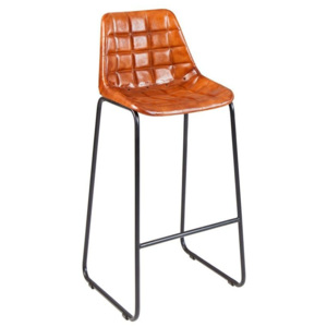 Barová židle TAURUS BROWN, pravá kůže Nábytek | Jídelní prostory | Barové židle