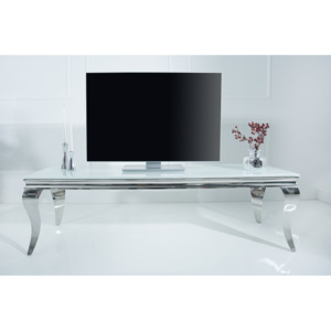 Televizní stolek MODERN BAROCCO 160-WHITE Nábytek | Obývací pokoj | Televizní stolky