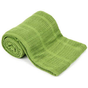 VOG Bavlněná deka zelená, 150 x 200 cm