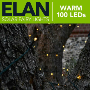 Solární LED řetěz SolarCentre Elan SS9945 100 LED / 10m teplá bílá