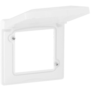 Legrand Valena LIFE rámeček bílý s klapkou IP44 754021