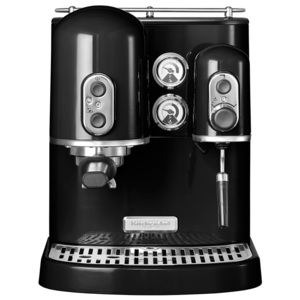 KitchenAid Pákový kávovar na espresso Artisan černá