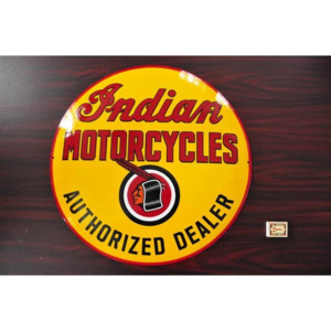 SMALTOVANA CEDULE INDIAN MOTORCYCLES AUTHORIZED DEALER