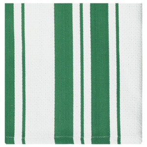 MÜkitchen Kuchyňské utěrky/ručníky malé smaragdové pruhy MÜincotton® 2ks