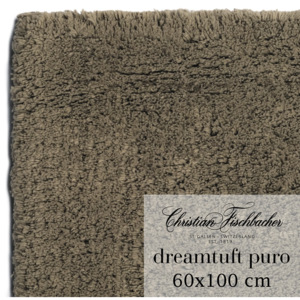 Christian Fischbacher Koupelnový kobereček 60 x 100 cm cappuccino Dreamtuft Puro, Fischbacher