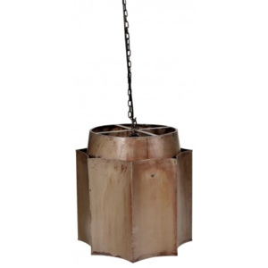 Industrial style, Železná závěsná lampa 40 x40 cm (1445)
