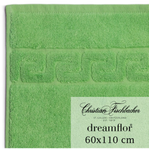 Christian Fischbacher Ručník velký 60 x 110 cm zelený Dreamflor®, Fischbacher