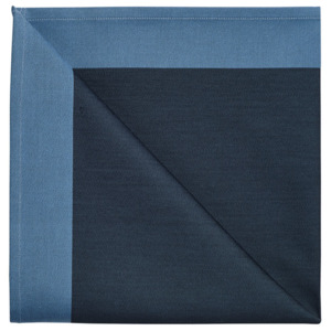 GEORG JENSEN DAMASK Ubrousek black blue 50 × 50 cm