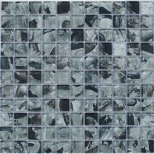 Mozaika skleněná 30x30 barvy 3 newspaper (Mozaika skleněná kostka)