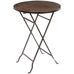 Industrial style, Skládací kávový stolek 74x55cm (1422)