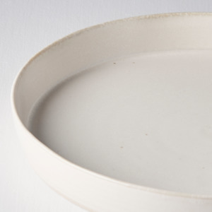 Velký talíř s vysokým okrajem CRAFT WHITE 25 x 3 cm