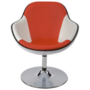 Židlo-křeslo DAYTONA WHITE RED Nábytek | Obývací pokoj | Křesla