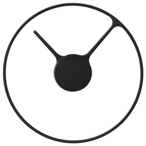 Stelton Nástěnné hodiny velké Ø 30 cm black classic