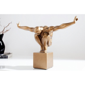 Skulptura ATHLETE I muscles copper Bytové doplňky | Sochy a sošky