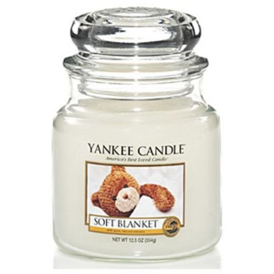 Yankee Candle vonná svíčka Soft Blanket Classic střední