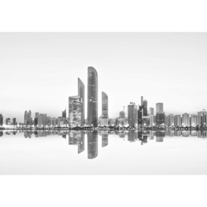 Fototapeta, Tapeta Abu Dhabi Urban Reflection, (254 x 184 cm)