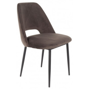 Židle CINDERELLA, dark grey White Label Living 1100360