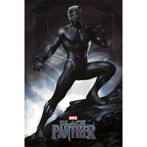 Plakát, Obraz - Black Panther - Stance, (61 x 91,5 cm)