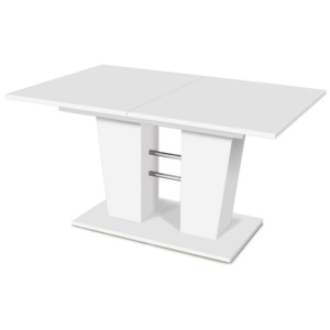 Idea Nábytek Jídelní stůl BREDA bílý