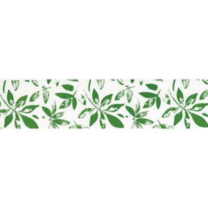 Bordura papírová Kaštan zelený - šířka 5cm x délka 5m