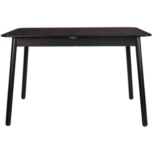 Rozkládací jídelní stůl ZUIVER GLIMPS 120-162 cm, černá