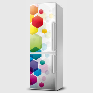 Fototapeta samolepící na lednice - Baňky barevné