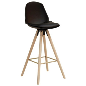 Barová židle Hannah 75,5 cm, černá