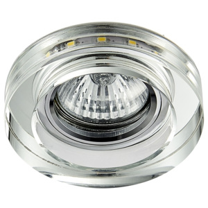 Emithor LED Podhledové svítidlo ELEGANT DOUBLE LIGHT GU10/50W+LED/3W kulatý 71104