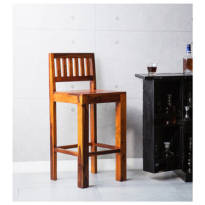 Barová židle z indického masivu palisandr Barva Only stain 207