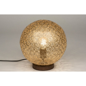 Stolní designová lampa Boll Gold (Kohlmann)