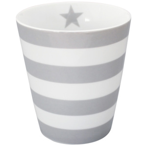Porcelánový hrnek Stripes Grey 330 ml (HM190)