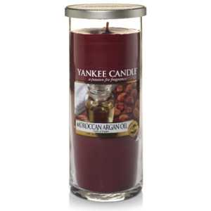 Yankee Candle Moroccan Argan Oil 566g (Exotické aroma vzácného arganového oleje vytváří spolu se špetkou pačuli a santálového dřeva jedinečně uklidňuj