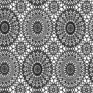 Samolepící tapety Krajka černá šíře 45cm - dekor 794