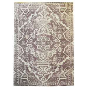 Dream Home Carpets India koberce Ručně tkaný kusový koberec Classic Lila - 160x230 cm