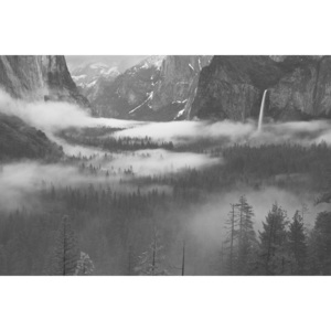 Umělecká fotografie Fog Floating In Yosemite Valley, Hong Zeng