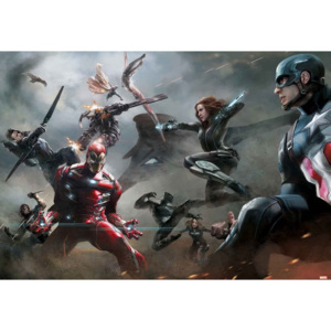 Fototapeta, Tapeta Marvel Avengers (10903), (254 x 184 cm)