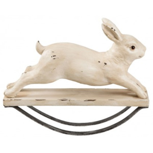 Dekorace houpací králík - 20*5*15 cm Clayre & Eef
