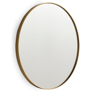 Nástěnné zrcadlo ve zlaté barvě Geese Pure, 40 x 30 cm