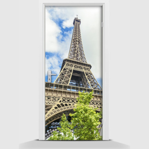 Samolepící fototapeta - Eiffelovka ve dne 95 x 210cm
