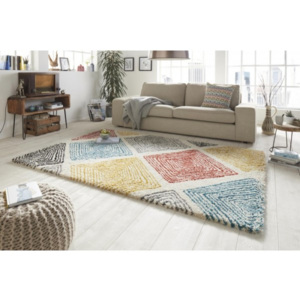 Mint Rugs - Hanse Home koberce Kusový koberec Allure 102761 wire bunt - 80x150 cm